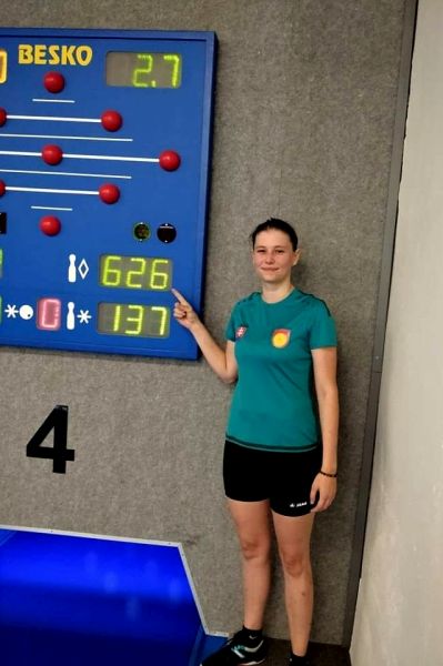 Katka Vecerikova osobny rekord 626 Vrutky 2.10.2021b